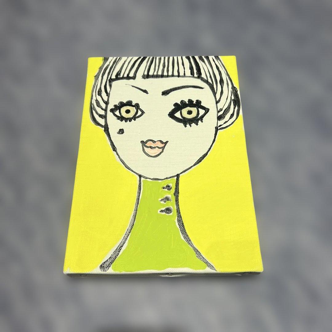 ジェフリー・フルビマーリ　直筆イラスト 絵画 アート作品