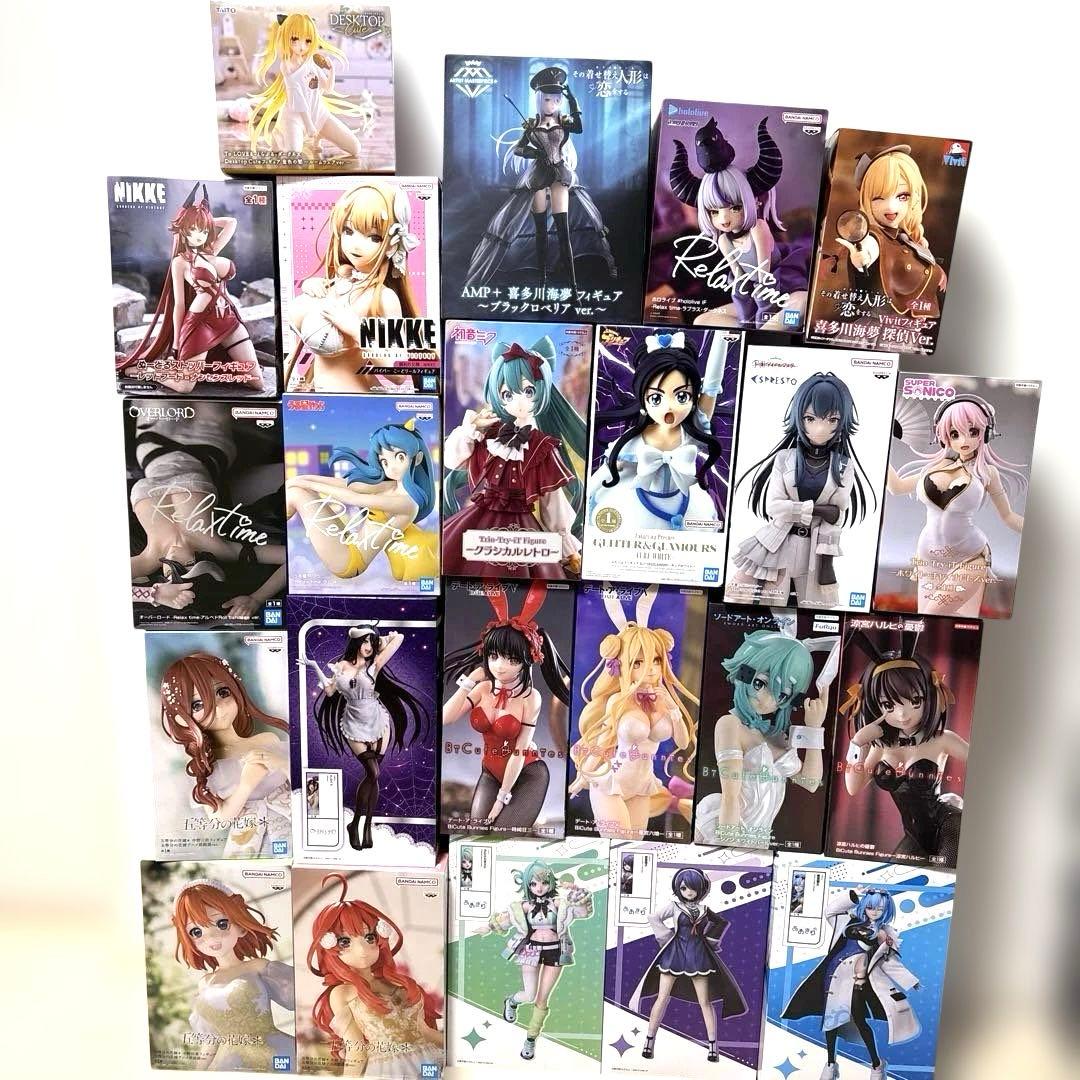 美少女フィギュア まとめ売り⑮五等分の花嫁 あおぎり高校 NIKKE等【23体】