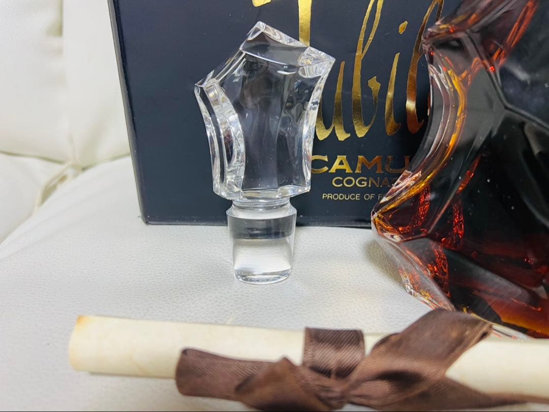 カミュ ジュビリー バカラ クリスタル　替栓・冊子・化粧箱・プラケース付！未開封