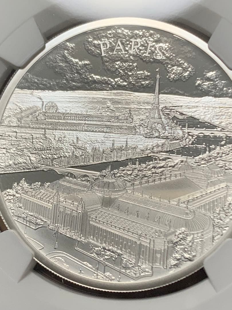  MINT社シティーヴュー　パリ2024年 プルーフシルバー
