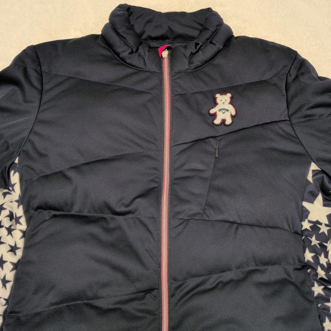 河本結プロ♡Callaway 中綿ブルゾン ベア 星☆ S キャロウェイゴルフ