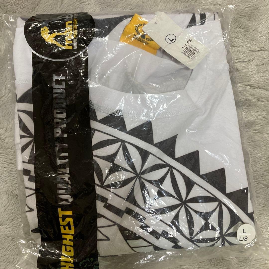 新品☆山本KIDクレイジービー長袖ラッシュガードLサイズ格闘技