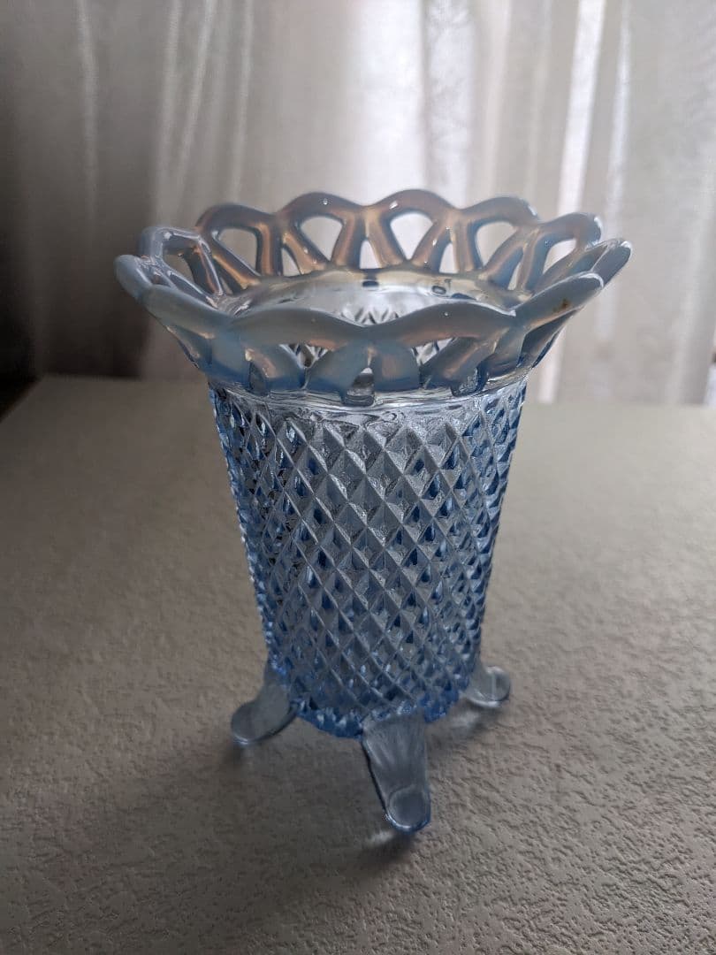 インペリアルグラス　ブルーオパルセント　ダイヤモンドレースベース　お値下げ中