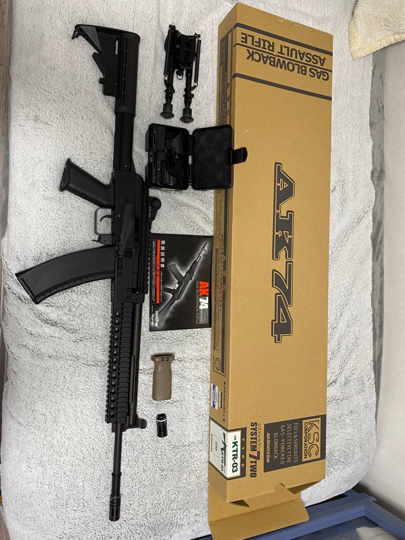 KSC ガスガン AK-74カスタムモデル　KTR-03 付属品多数