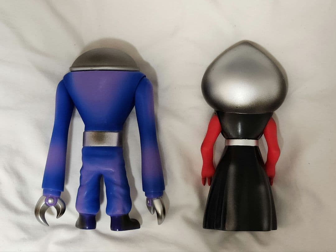 宇宙大作戦 チョコベーダー ウンモ星人 3メートルの宇宙人 2体セット