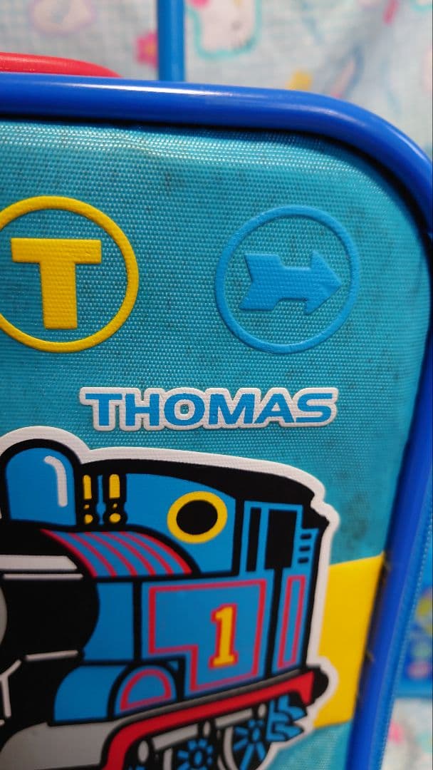 セット きかんしゃトーマス キャリーバック ティッシュ ポップコーンバゲット他