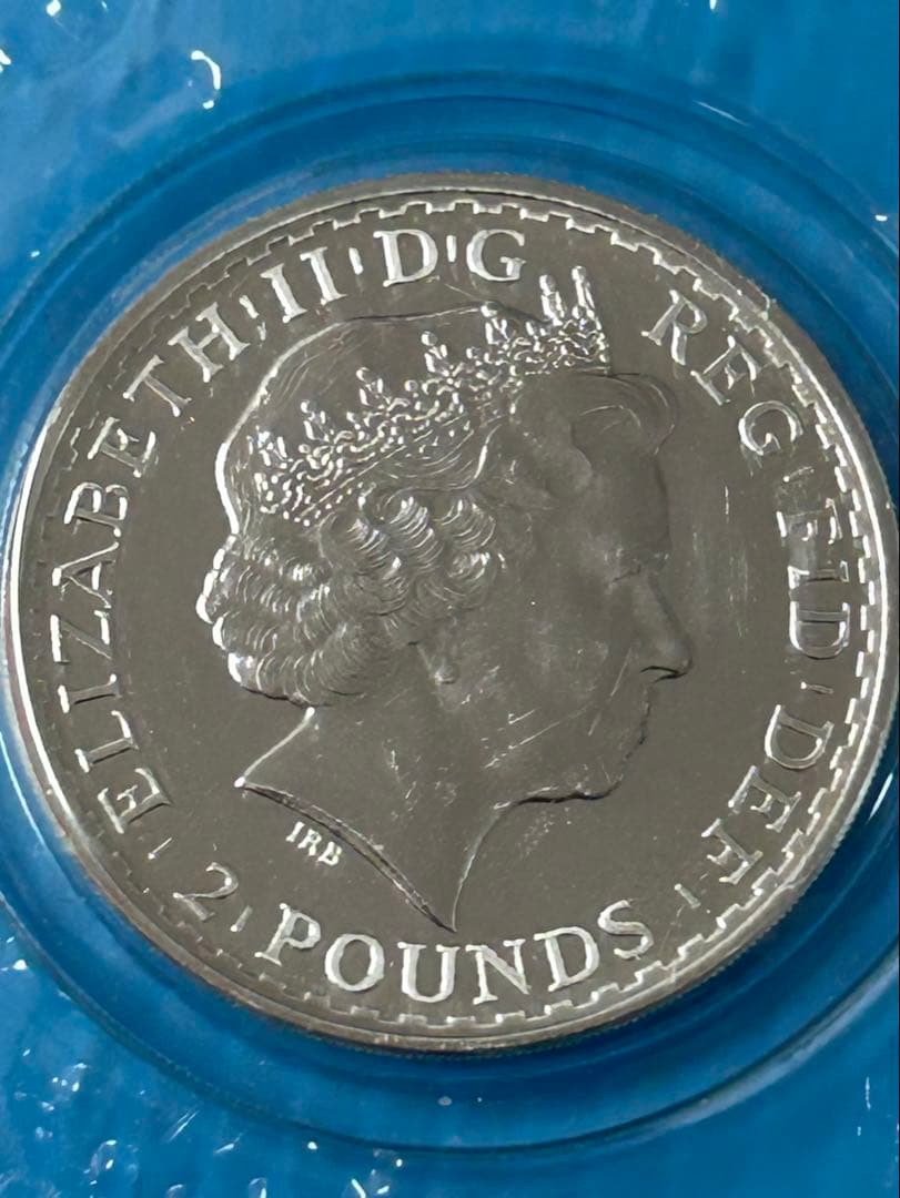 【希少】 2013年 ブリタニア銀貨 バックケース入り Mint