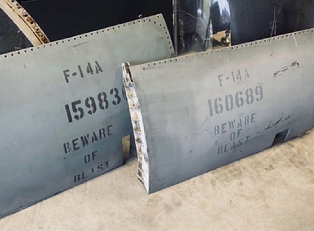 F-14 戦闘機　フライトタグキーホルダー　アメリカ海軍　飛行機