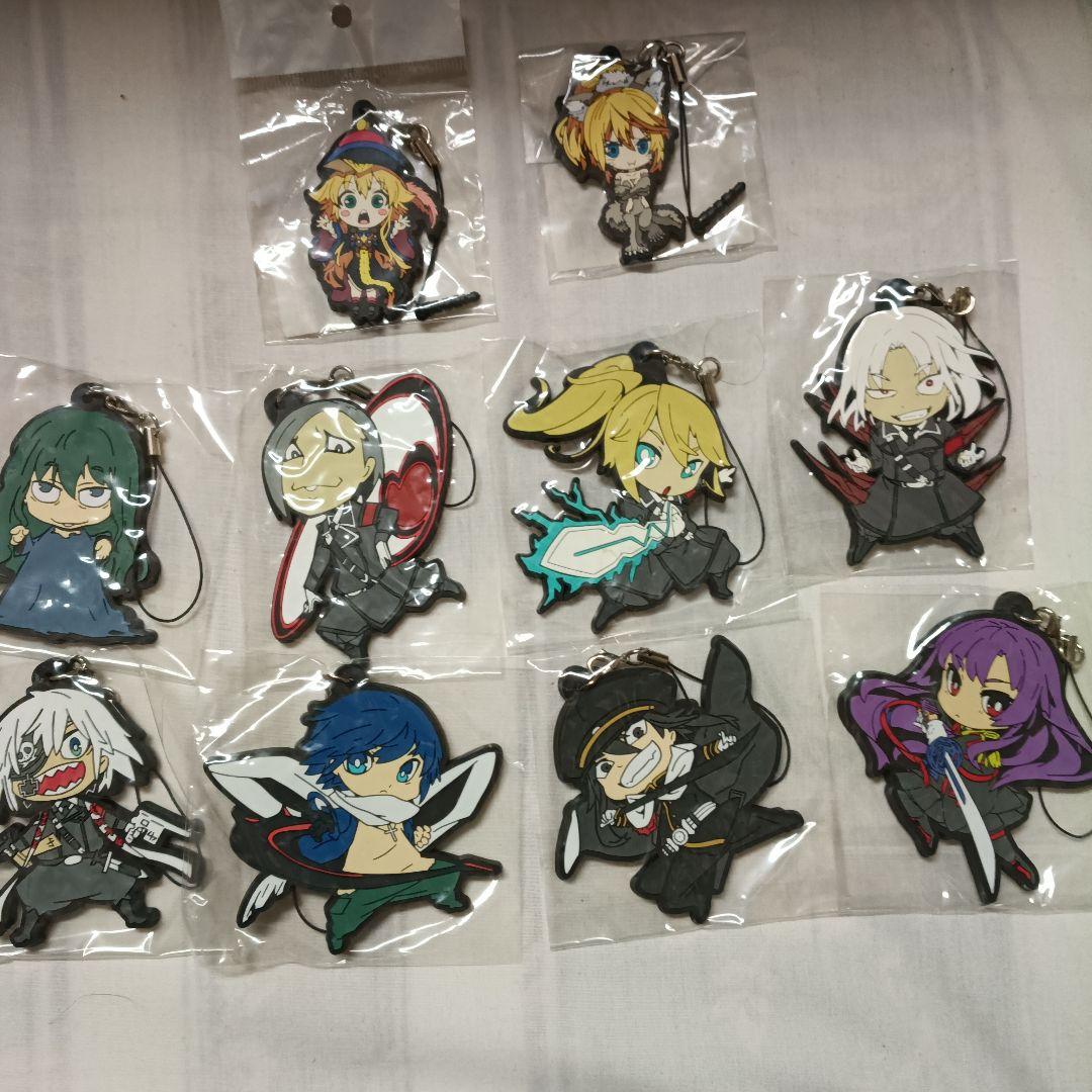 Dies irae 相州戦神館學園　ラバーストラップ　10種　バラ売り不可