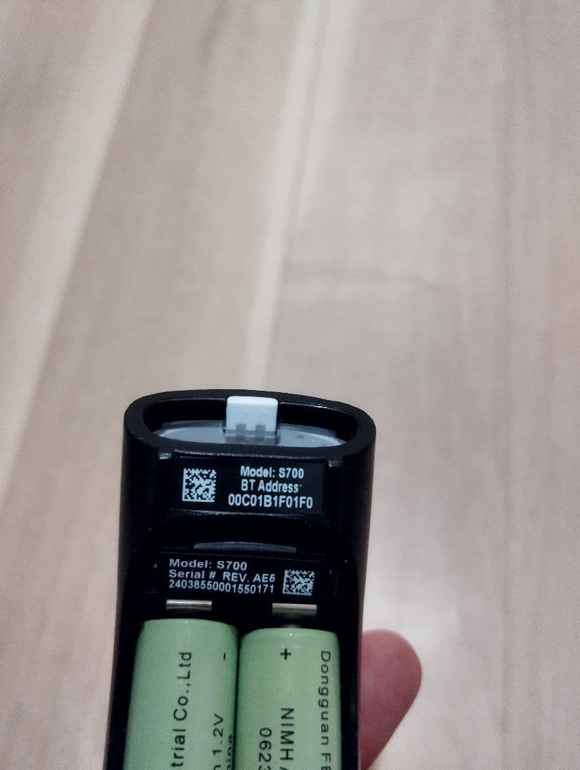 美品（3ヶ月使用）ソケットモバイル　バーコードリーダー　S700　ホワイト