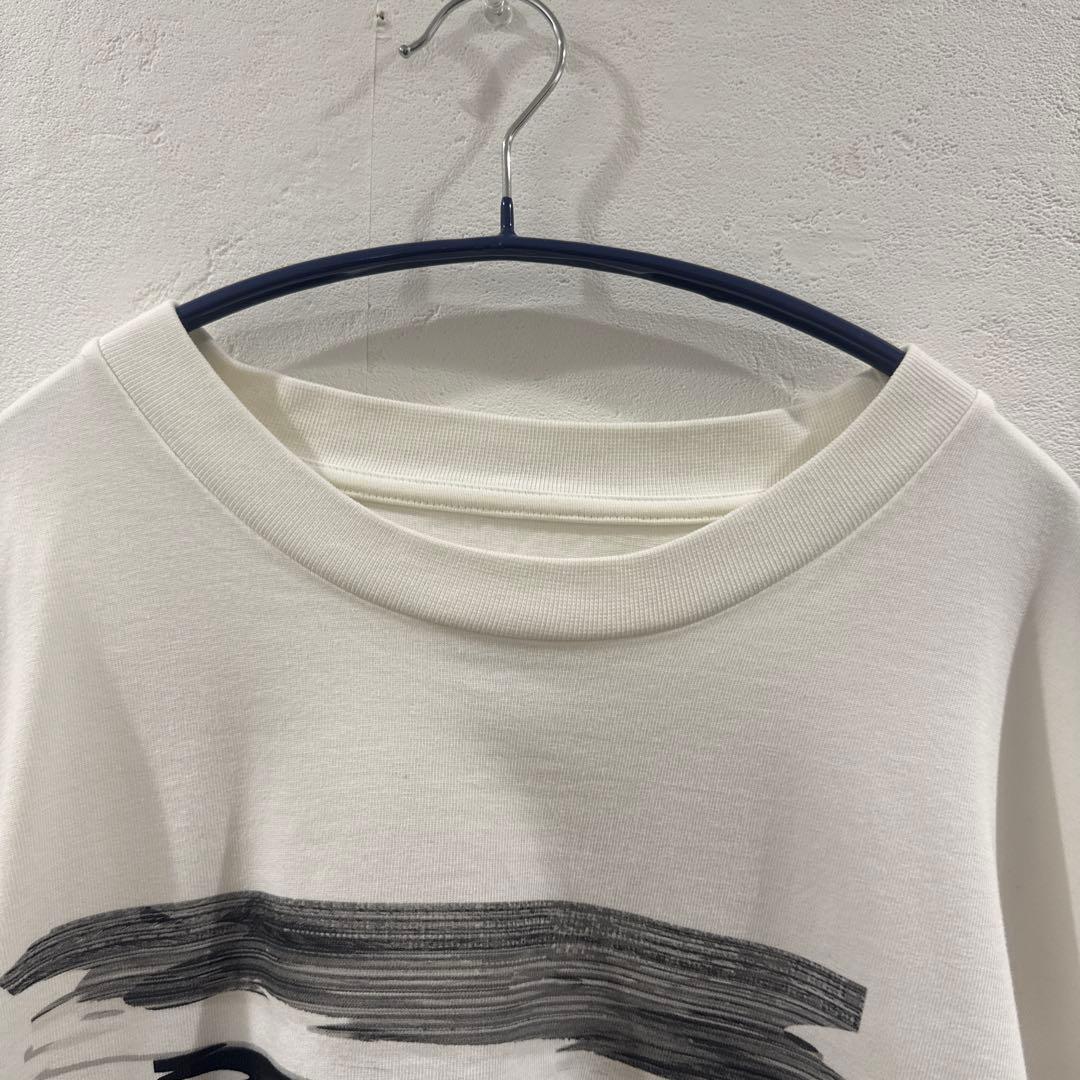 Maison Margiela ホワイト Tシャツ グラフィックプリント