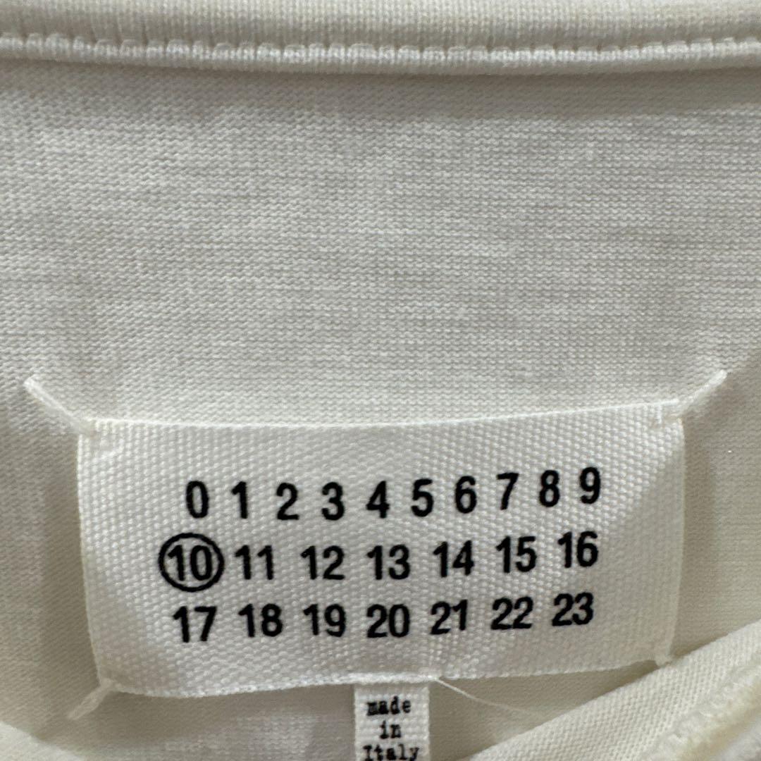 Maison Margiela ホワイト Tシャツ グラフィックプリント