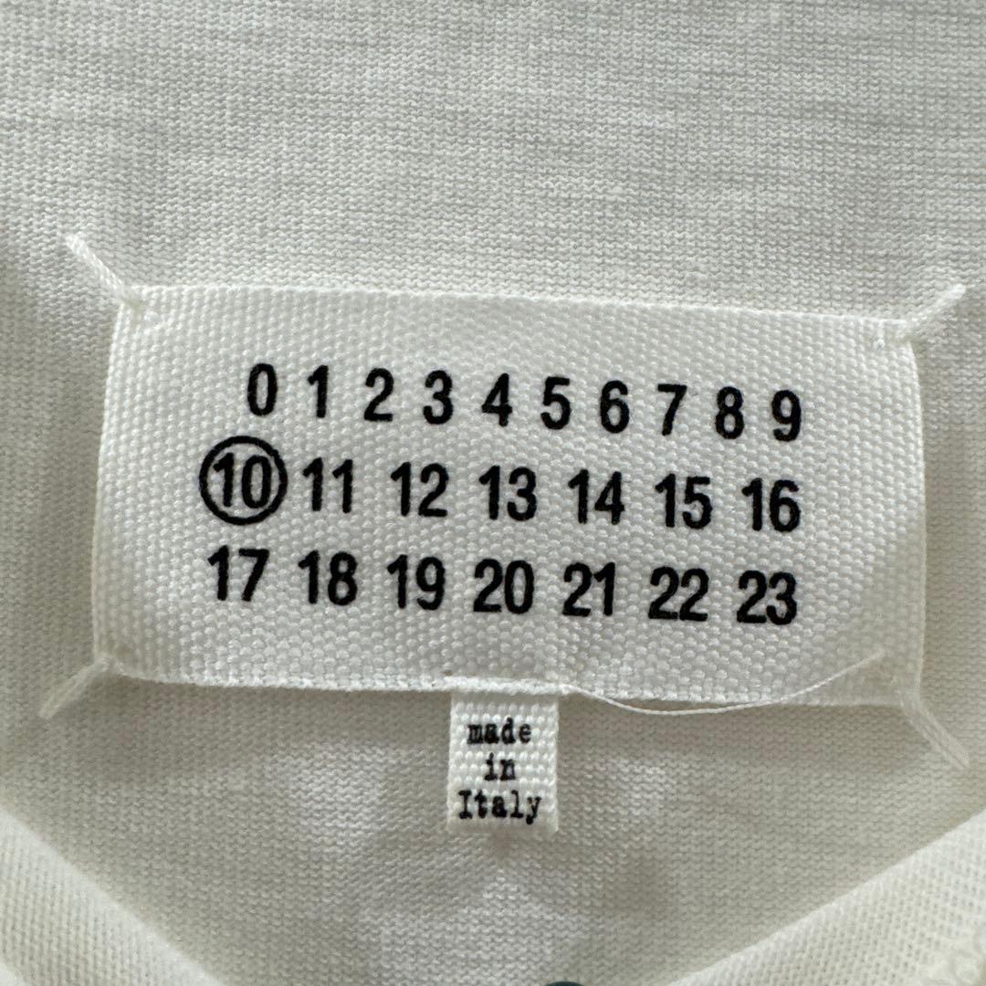 Maison Margiela ホワイト Tシャツ グラフィックプリント