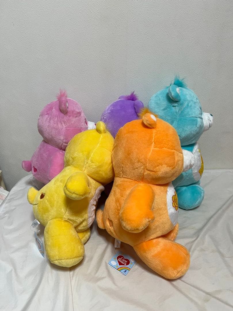 ケアベア ぬいぐるみセット カラフル