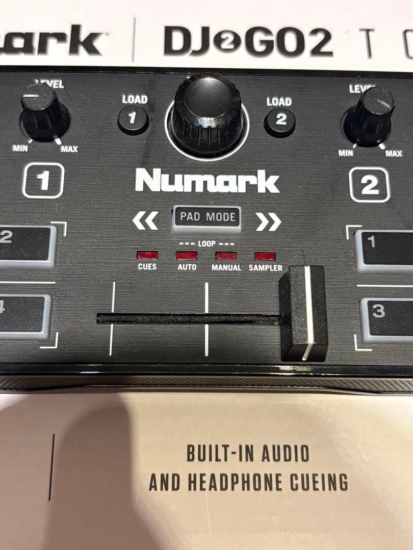 Numark DJ2GO2 コントローラー Lightning変換付き