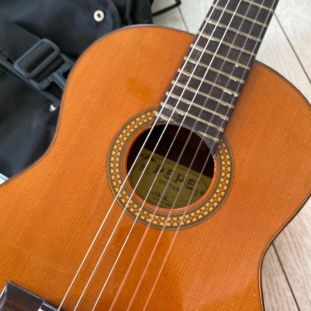 アリア　ペペ　pepe ミニギター　PS-48 ケースと専用弦つき