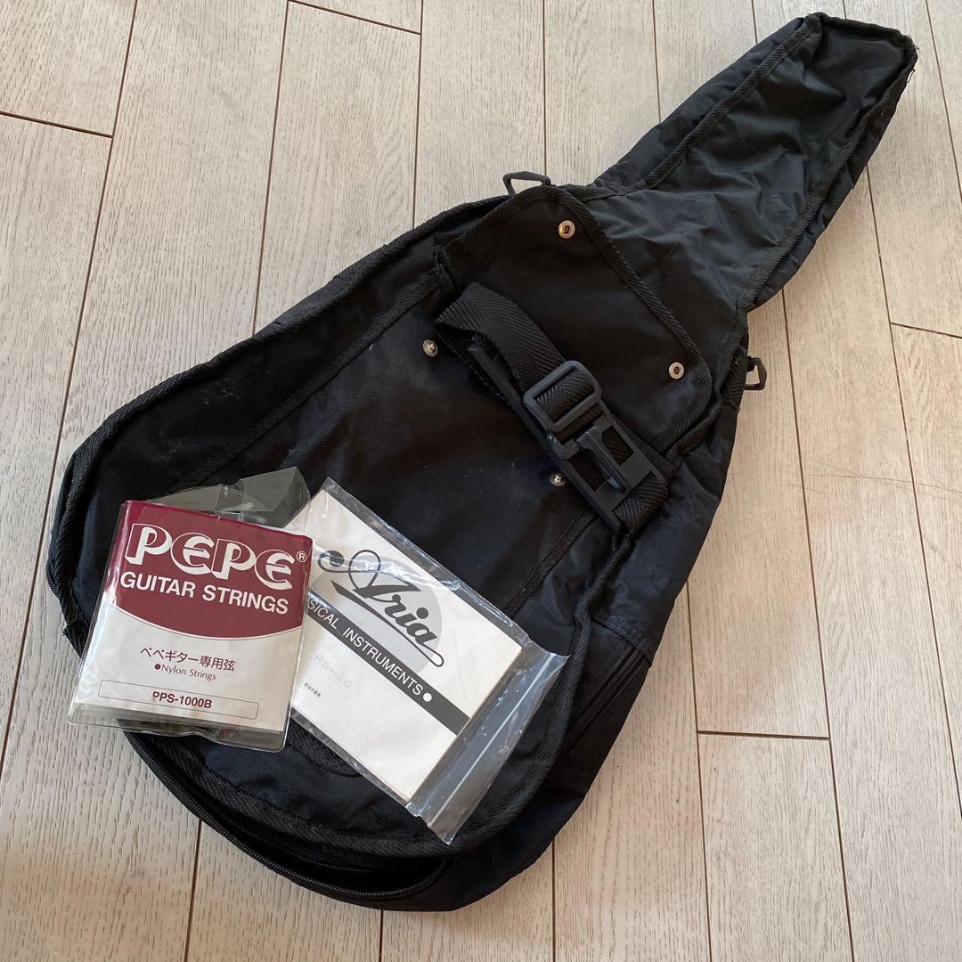 アリア　ペペ　pepe ミニギター　PS-48 ケースと専用弦つき