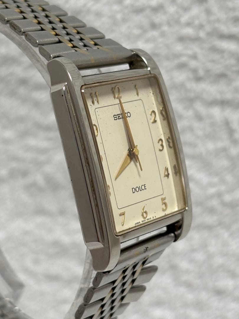 SEIKO セイコー ドルチェ クォーツ【5E31-5000】【稼働品】メンズ