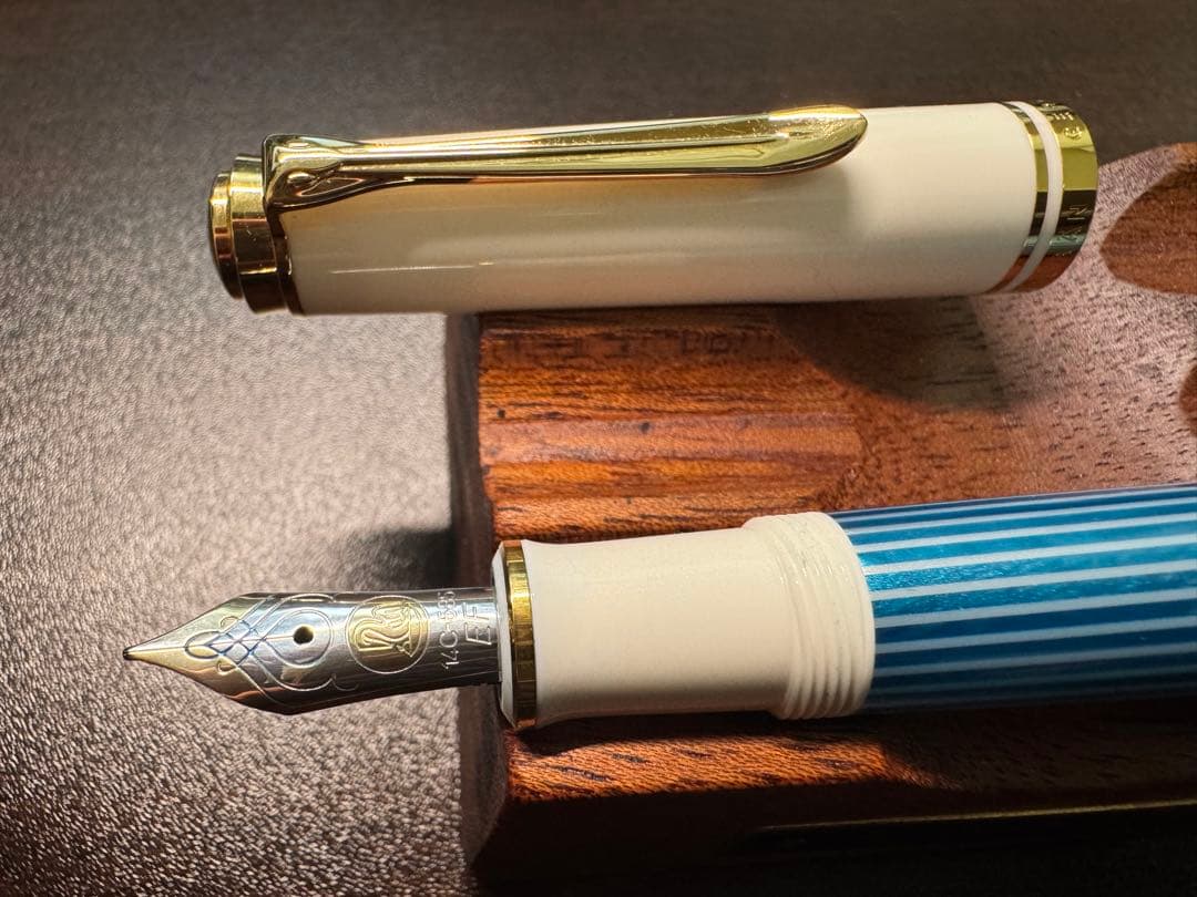 ペリカン スーべレーン M600 ターコイズホワイト EF