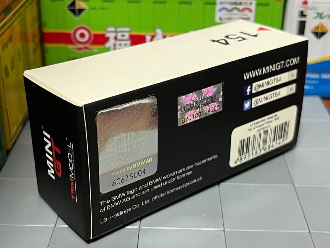 ★MINIGT LB WORK BMW M4 ホットウィール BMW M3