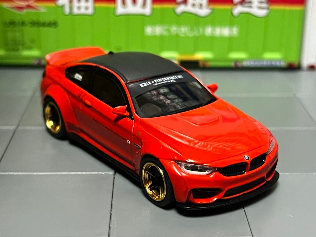 ★MINIGT LB WORK BMW M4 ホットウィール BMW M3