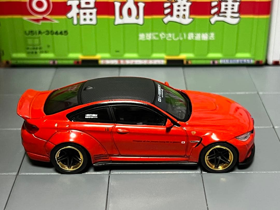★MINIGT LB WORK BMW M4 ホットウィール BMW M3