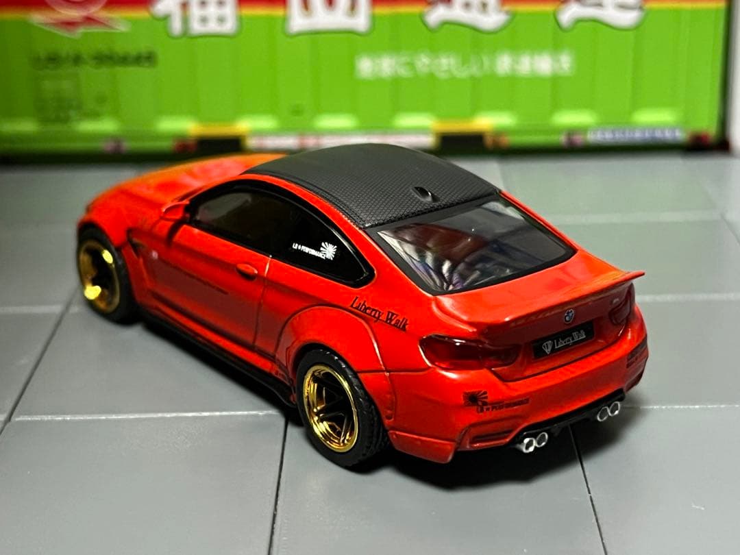 ★MINIGT LB WORK BMW M4 ホットウィール BMW M3