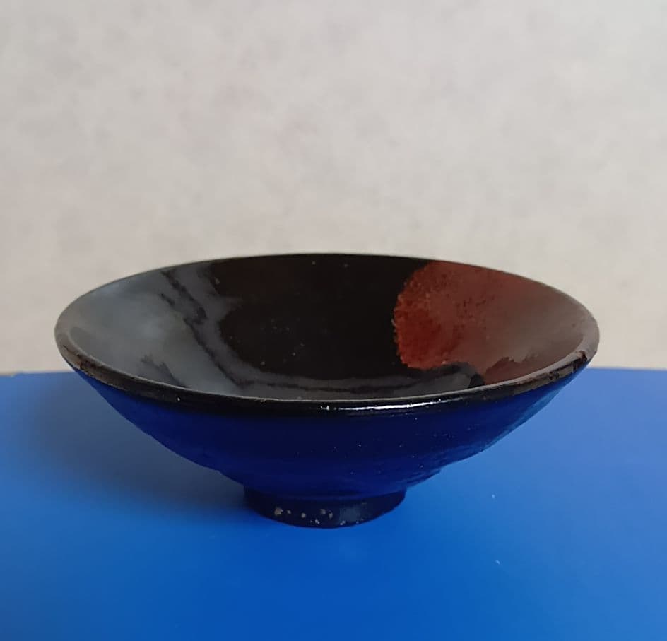 楽 楽焼 黑楽 京焼 黒茶碗 茶碗 平茶碗 抹茶碗 茶器 茶道具 陶器 骨董品