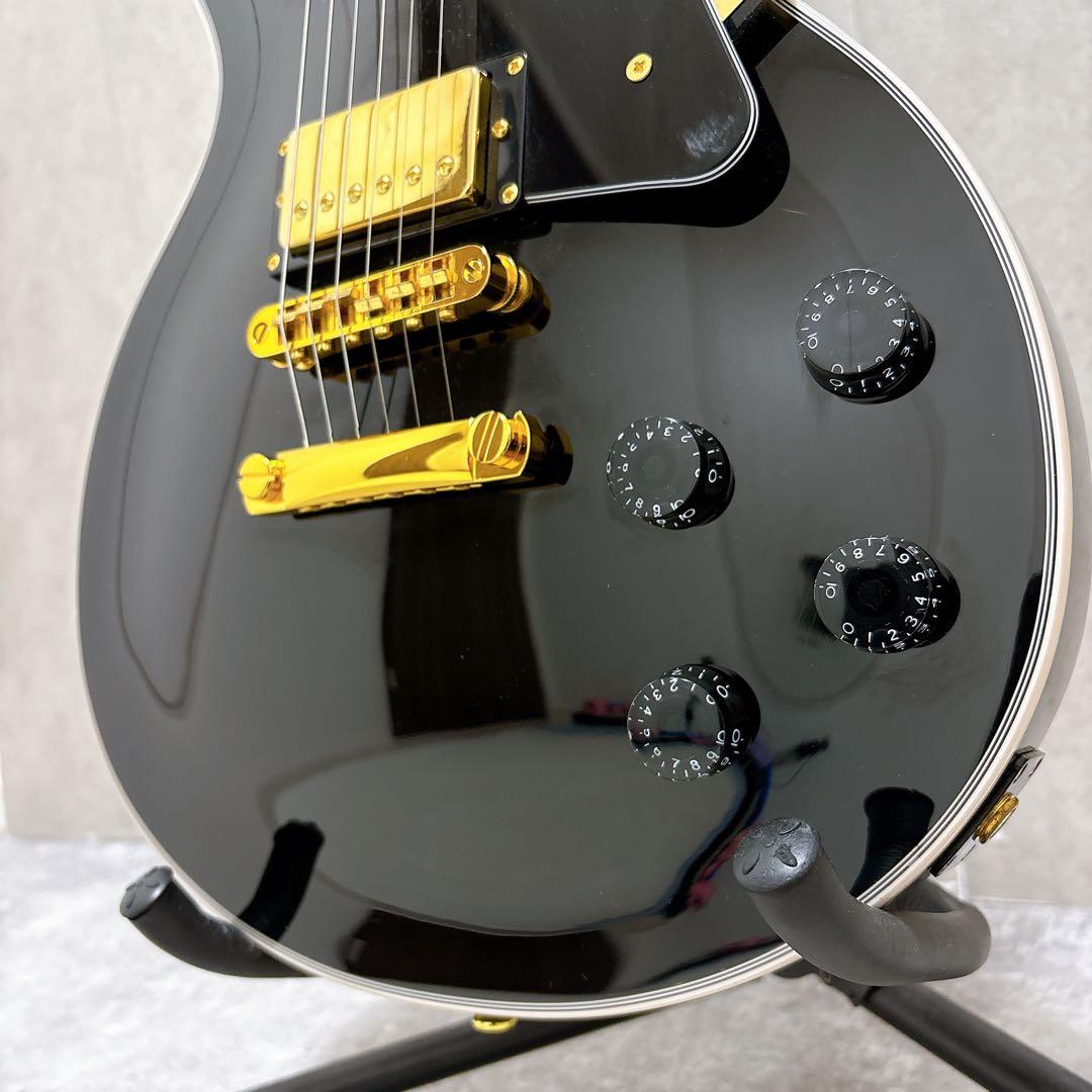 ARIA ブリッツ レスポールカスタム ぼっちざろっく エレキギター 黒金