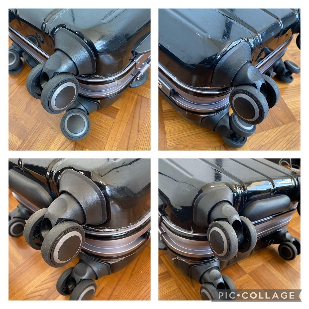 【廃盤レア物】HUGO BOSS スーツケース　大容量　黒