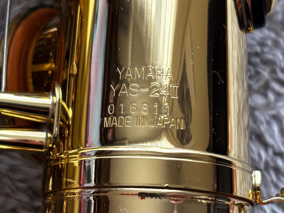 YAMAHA アルトサックス YAS-24II ケース付き 管楽器 中古 美品