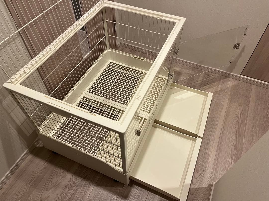 GEX 小動物用ケージ クリアフロント80 モルモット、うさぎ