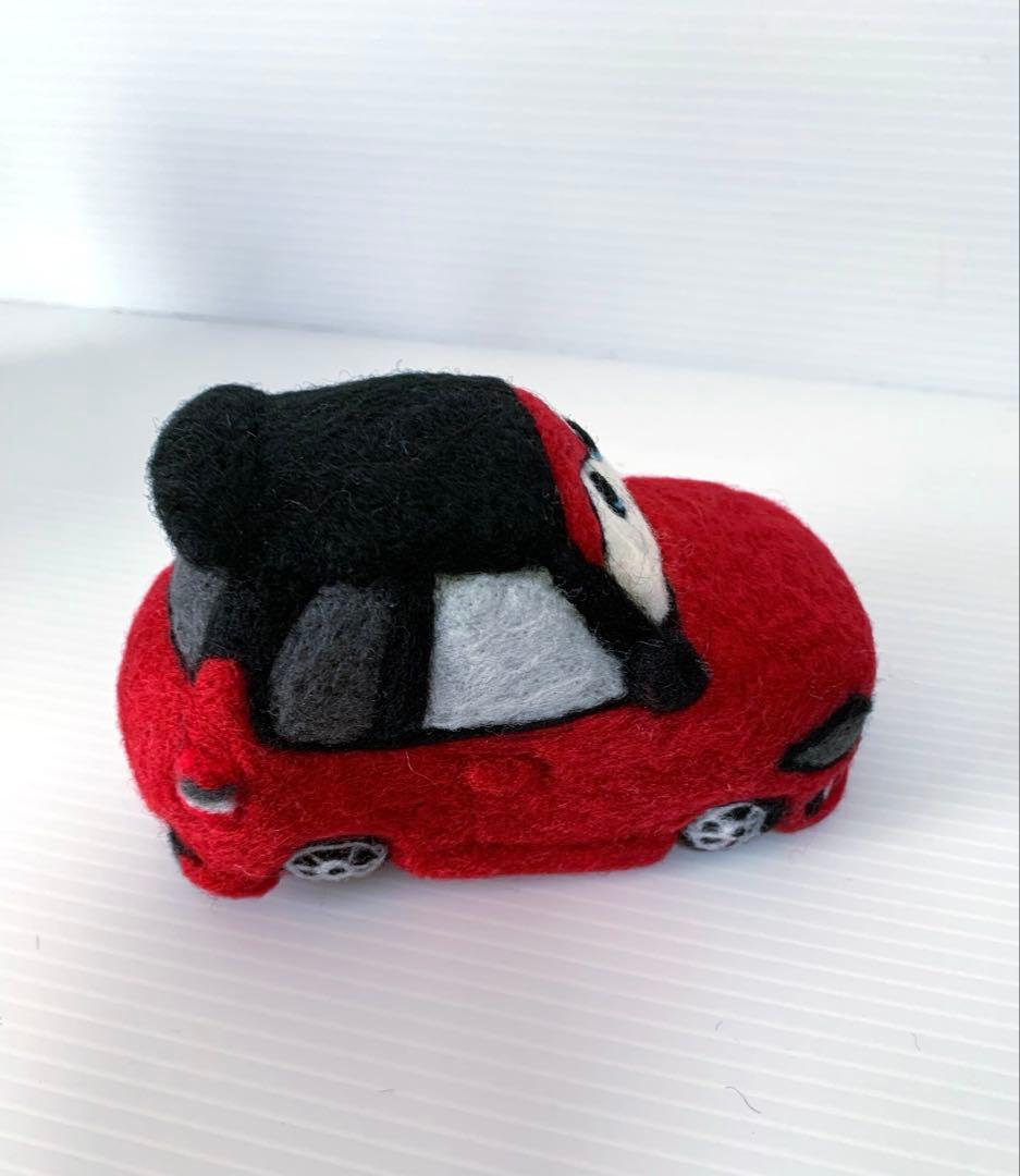 羊毛フェルト　　パグカー　スイフト180sx