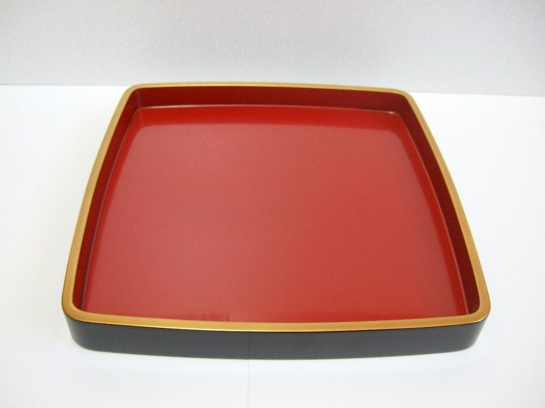 【未使用】輪島塗 池端漆香堂 わじま龍作 本金高蒔絵 三段重 重箱