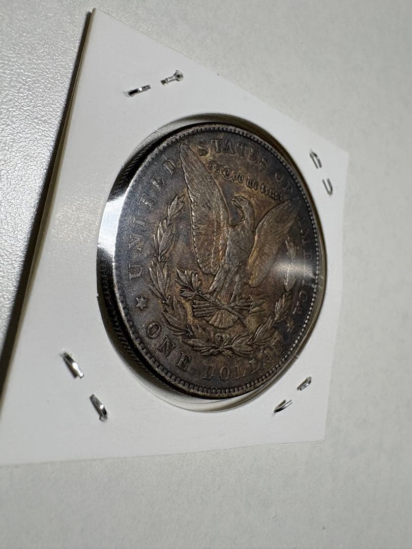 【本物保証】希少　アメリカ　モルガンダラー　1ドル銀貨　1884年 26.69g