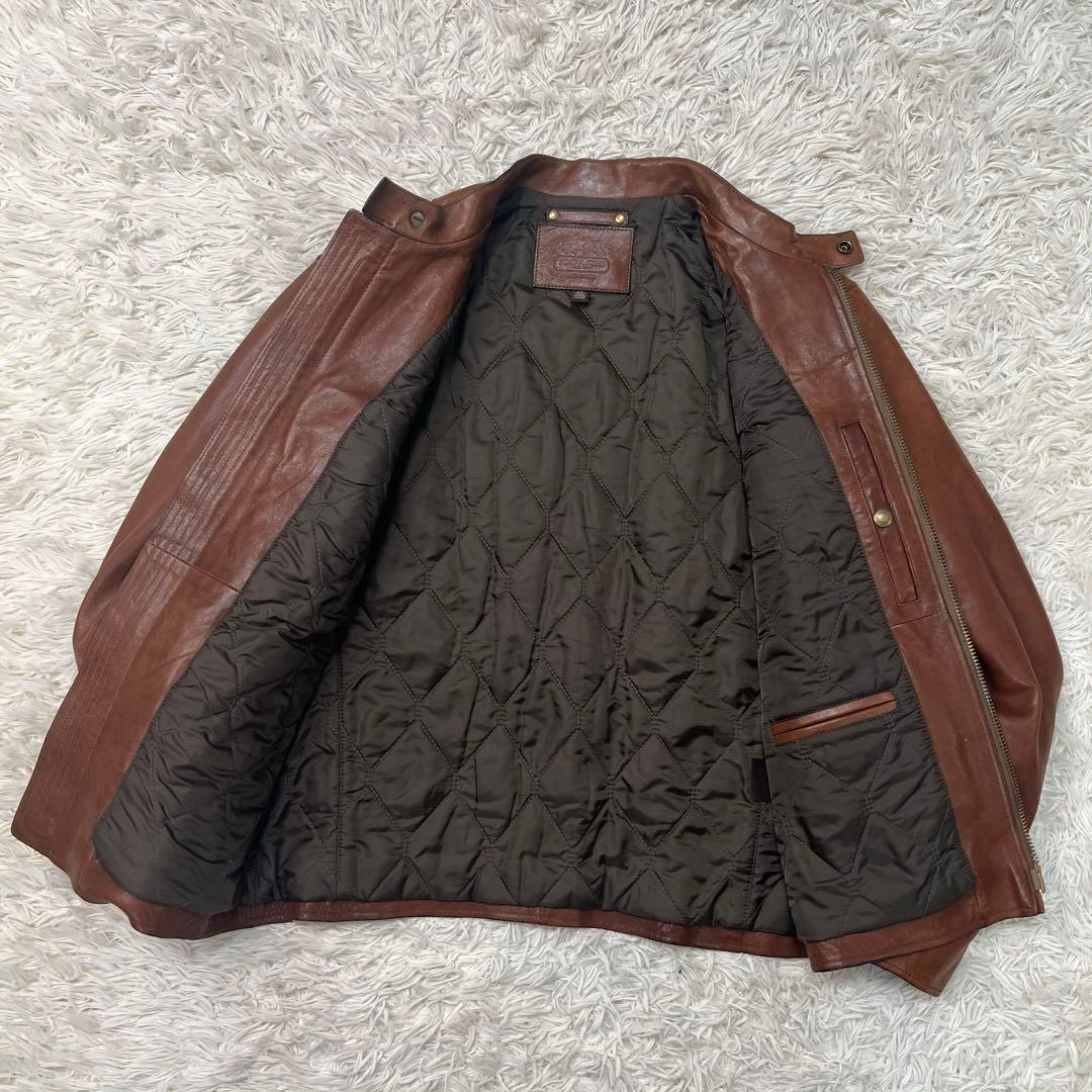 コーチ COACH ライダース シングルライダース 羊革 シープスキン S