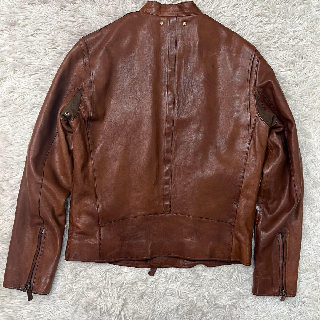 コーチ COACH ライダース シングルライダース 羊革 シープスキン S