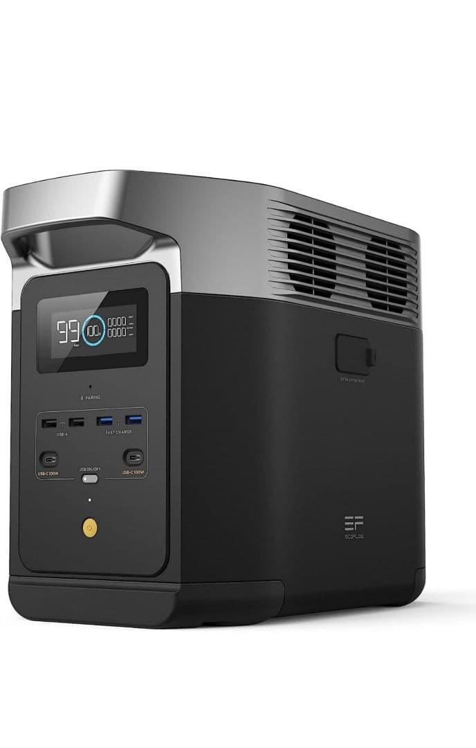 【新品】　EcoFlow DELTA 2 ポータブル電源