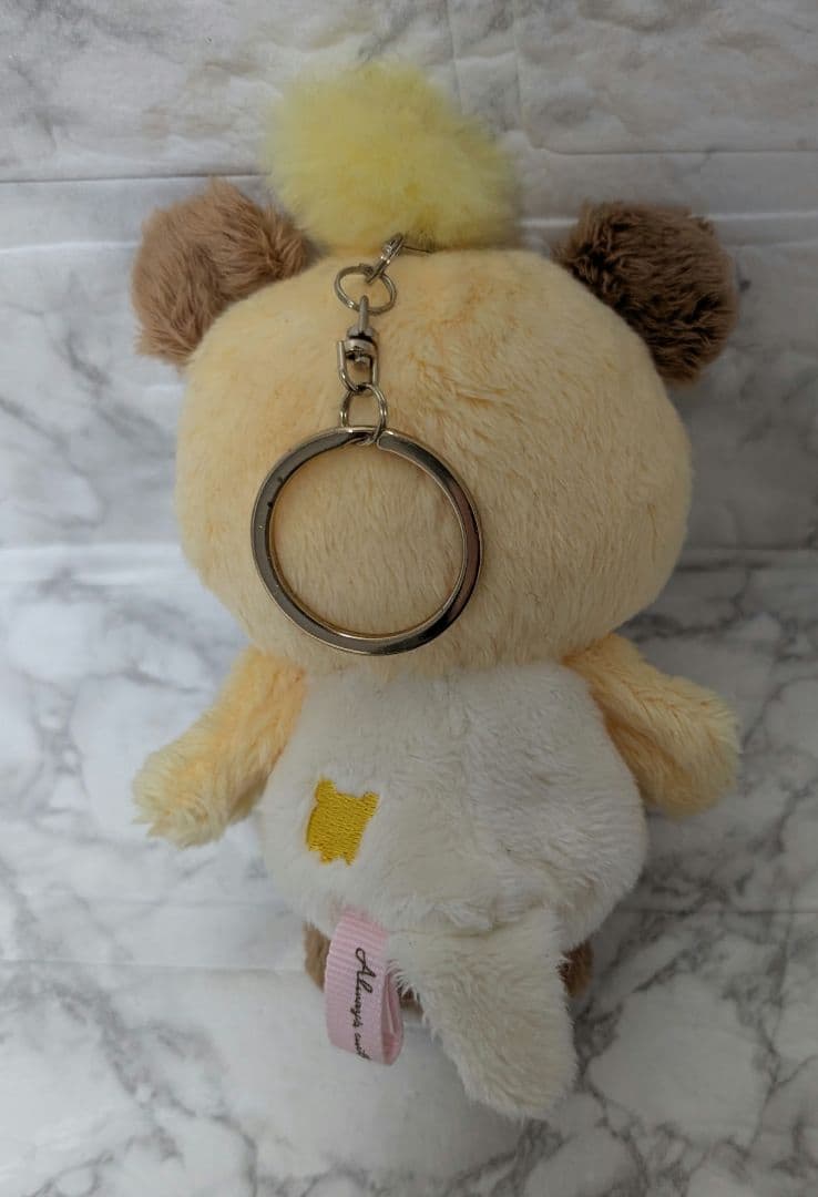 リラックマ　あなたのちいさなかぞく　ぶらさげぬいぐるみ　チャイロイコグマ