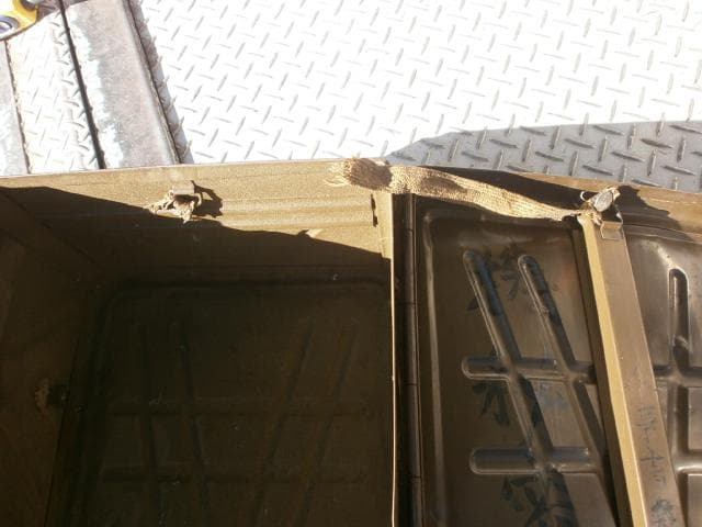 旧日本軍　将校　軍用トランク メタルケース 第5676部隊