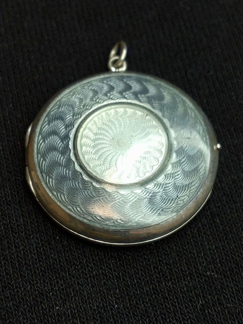 JB104ロケット 【ギロッシュエナメル】 on SILVER 【アンティーク】