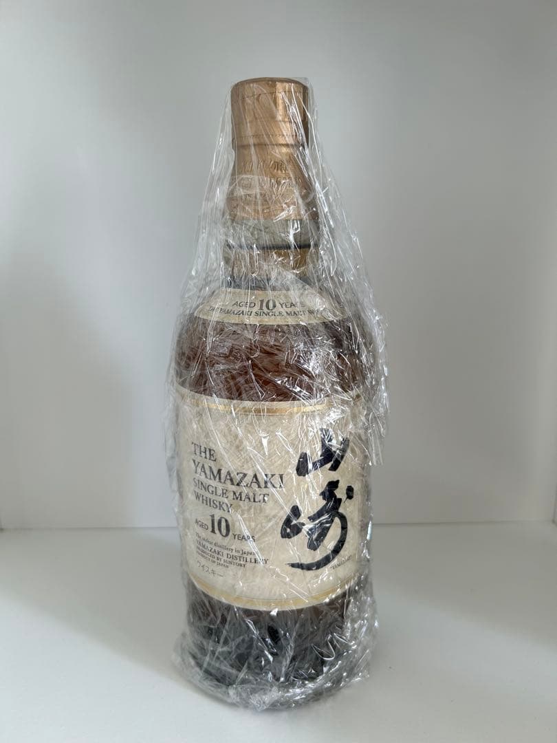 山崎 10年 シングルモルトウイスキー【箱無し】