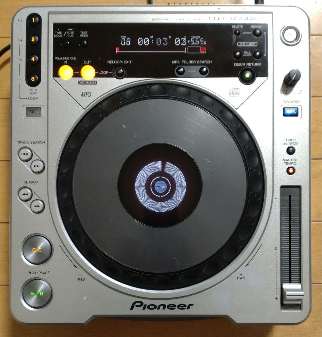Pioneer CDJ-800mk2 　動作確認済み　送料込み