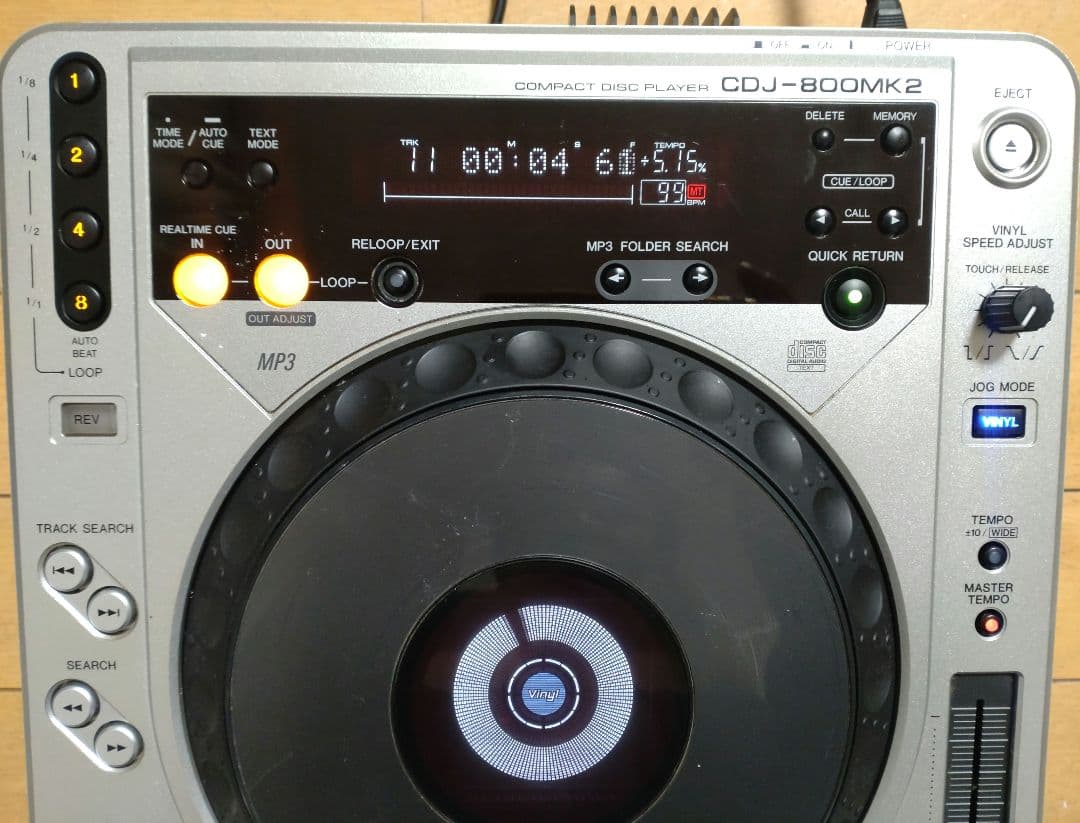 Pioneer CDJ-800mk2 　動作確認済み　送料込み