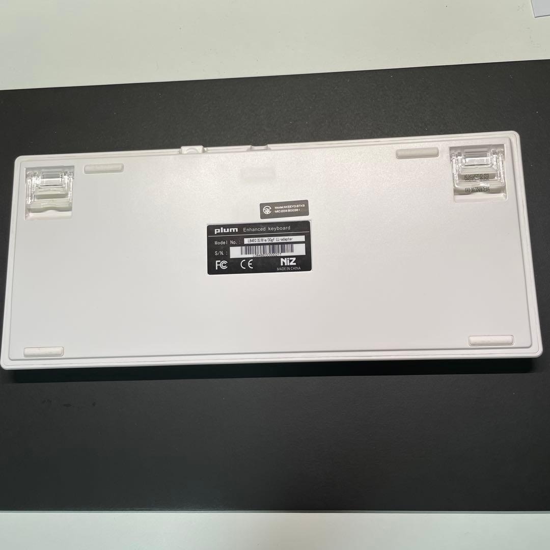 キーボード NiZ L84 Purple White