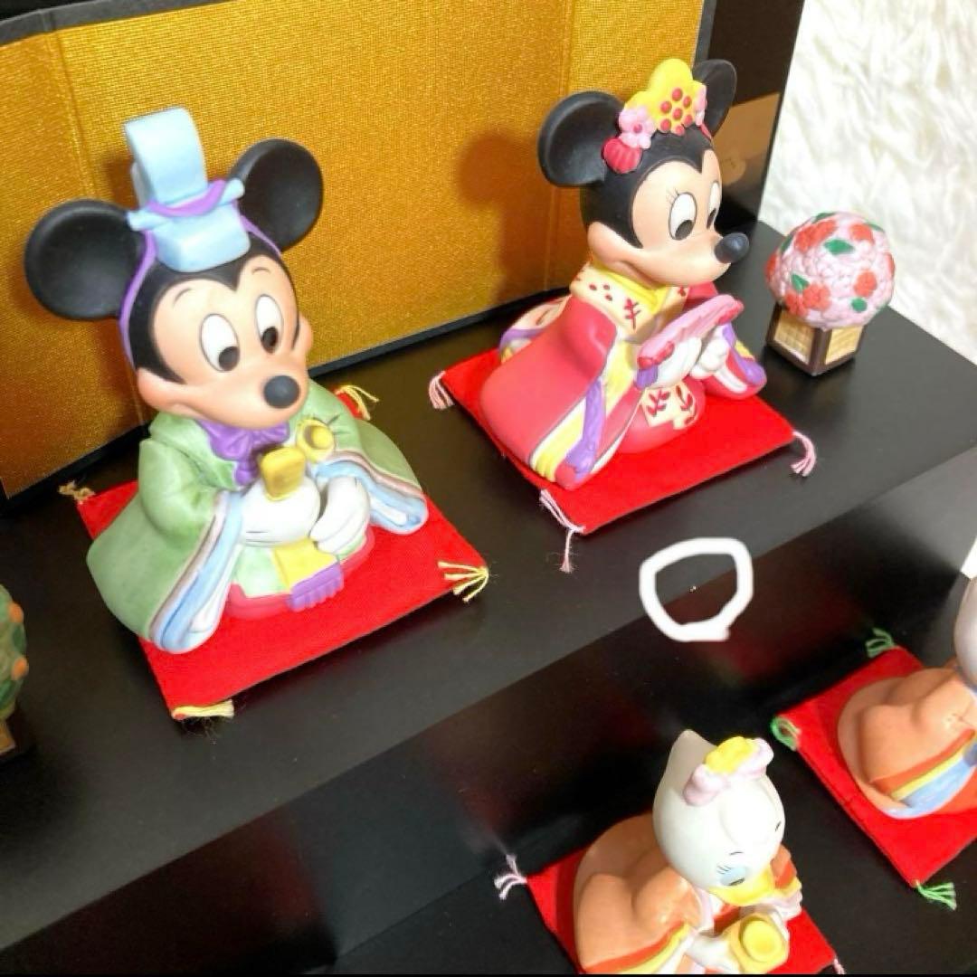 くーちゃん⭐️希少⭐️激レア ディズニー雛人形 五段飾り 陶器製 ひな祭り