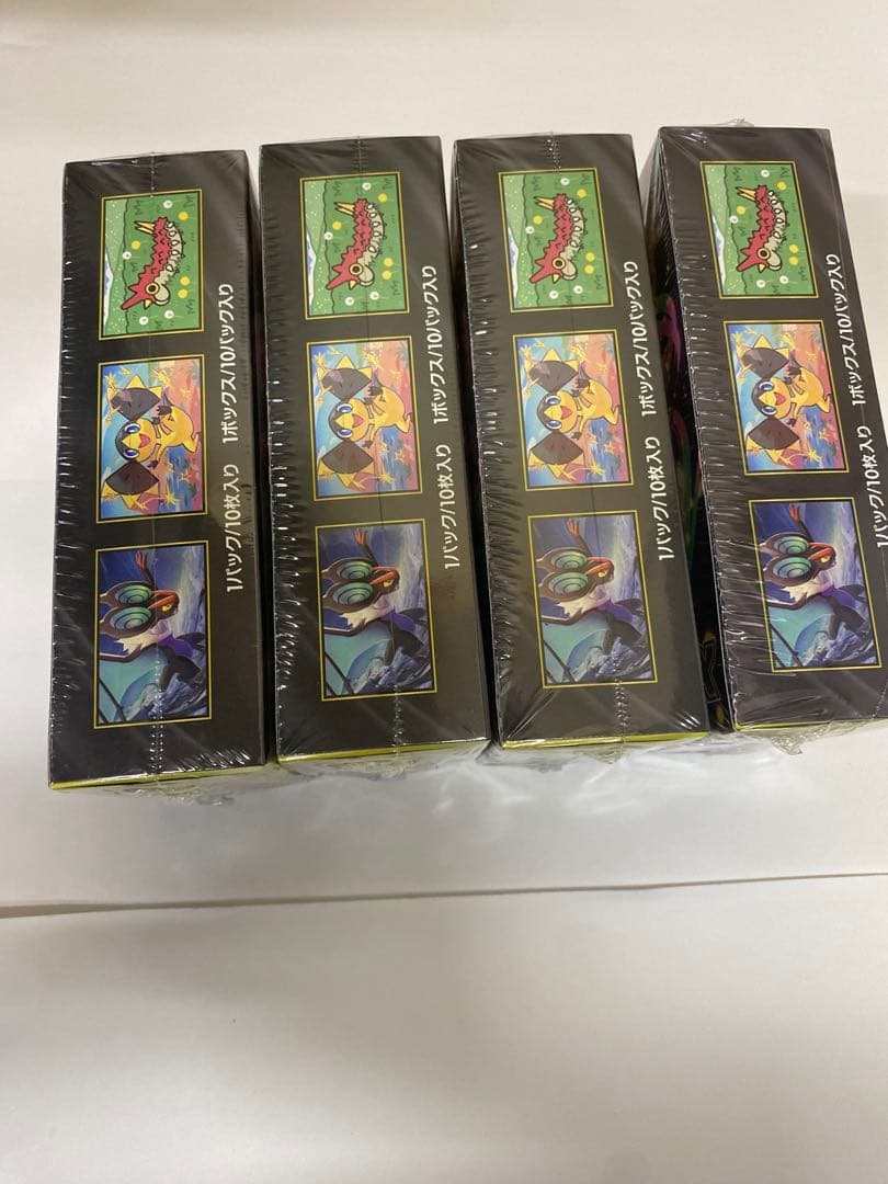 ポケモンカード メドリームex4個ボックスシュリンク付き