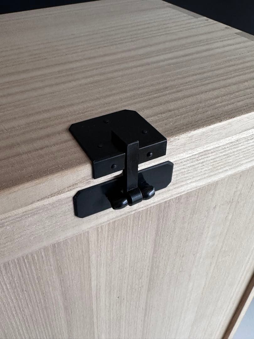 茶道具　利休好　桐木地　旅箪笥　茶会　野点　稽古　ほぼ未使用　棚