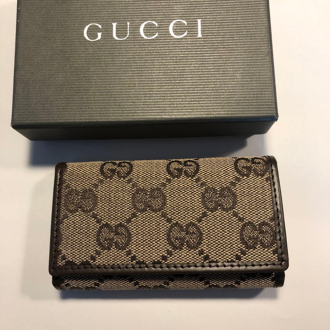 GUCCI キーケース ベージュ/ブラウン新品❗️ 値下げ土日限定❗️
