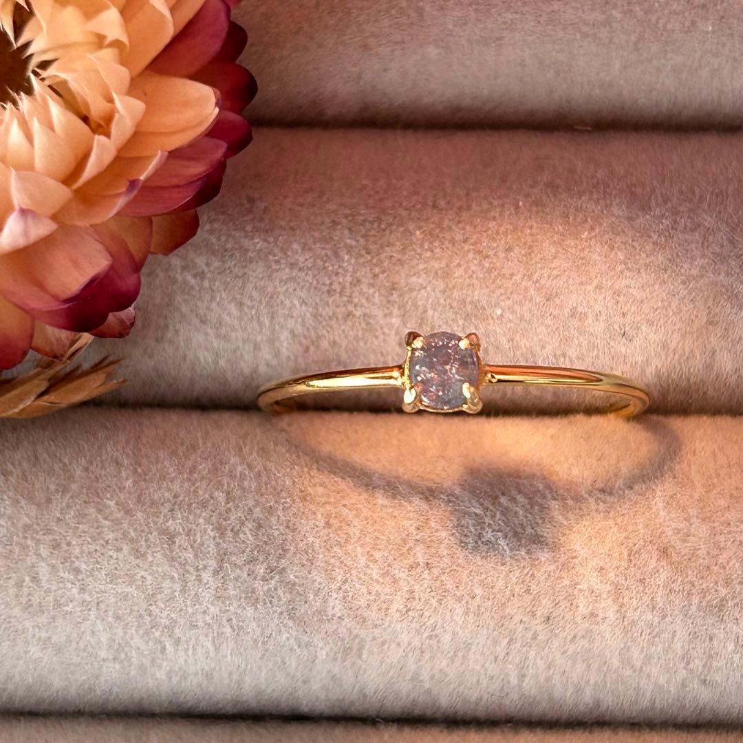 サイズ限定♡天然アレキサンドライトのリング